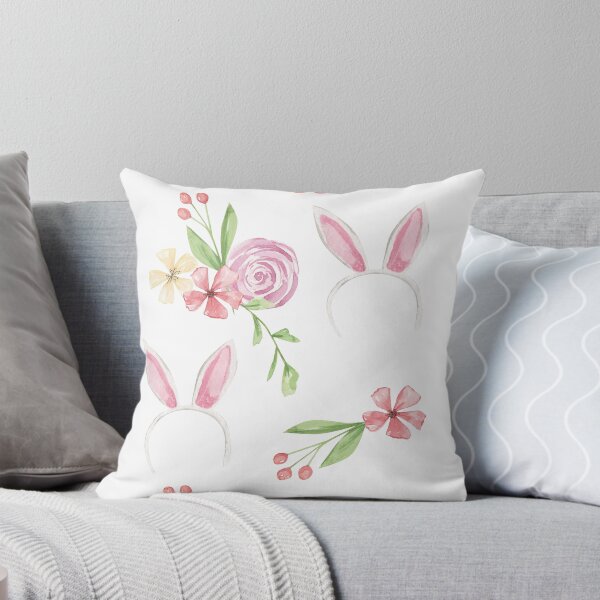 Item preview, Easter Bunny Ears Floral designed and sold by elleinadesigns.
