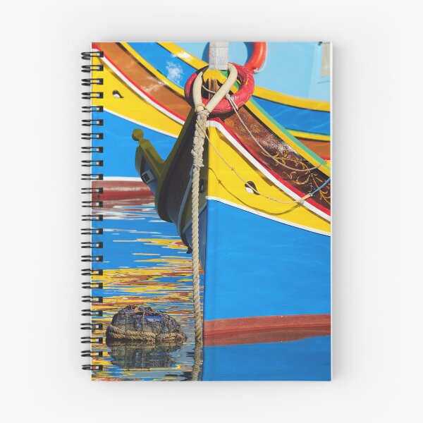 Item preview, Colourful traditional Maltese fishing boats designed and sold by studio838.