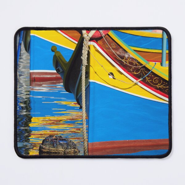 Item preview, Colourful traditional Maltese fishing boats designed and sold by studio838.