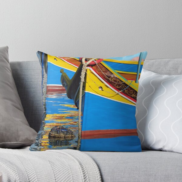 Item preview, Colourful traditional Maltese fishing boats designed and sold by studio838.