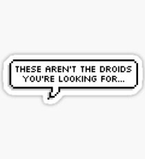 Droids Sticker