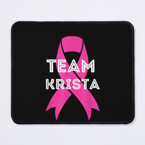 Item preview, Team Krista Personalized Breast Cancer Awareness designed and sold by rileyamiy.