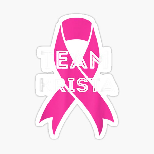 Breast Cancer Awareness Ribbon Pink Sticker for Sale by ohmydesign
