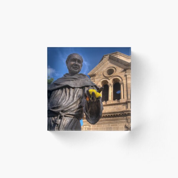Francis's Offering Acrylic Block