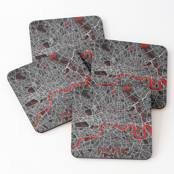 Item preview, London City Map of England - Oriental designed and sold by deMAP.