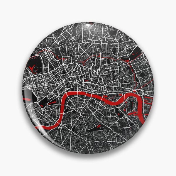 Item preview, London City Map of England - Oriental designed and sold by deMAP.