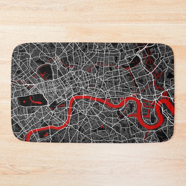 Item preview, London City Map of England - Oriental designed and sold by deMAP.