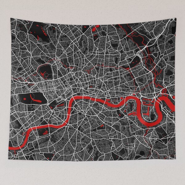 Item preview, London City Map of England - Oriental designed and sold by deMAP.
