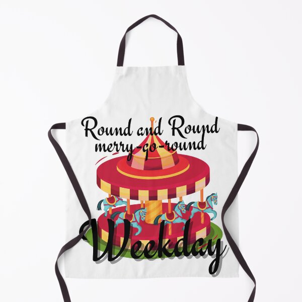 Item preview, Funny weekdays and merry-go-round weekdays designed and sold by FLEXIS00.