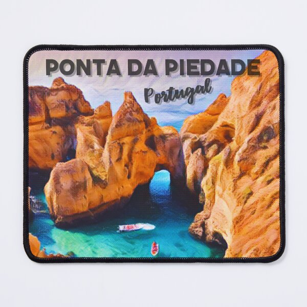 Item preview, Ponta da Piedade Point of Mercy Lagos Portuguese Algarve Portugal | Illustration Drawing Freestyle Watercolor designed and sold by studiodesigners.