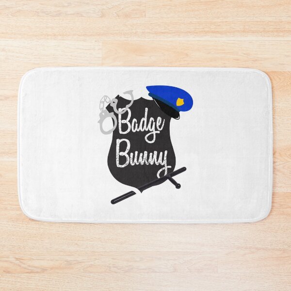 Item preview, Badge Bunny Funny Police Flirt designed and sold by MinhNhu.