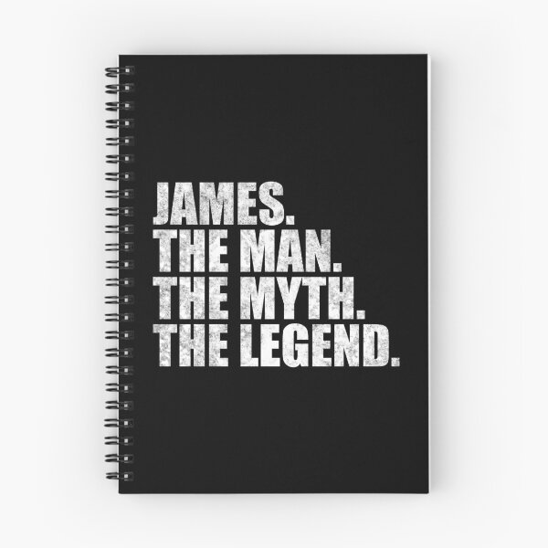 Item preview, James Name James The Man The Myth The legend designed and sold by Teelogic.