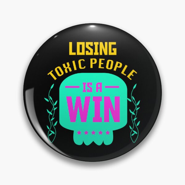 Item preview, Losing Toxic People is a Win Trending design designed and sold by Raju-Creative.