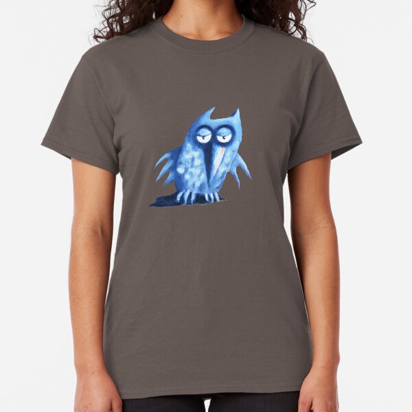 owl feeling blue Classic T-Shirt