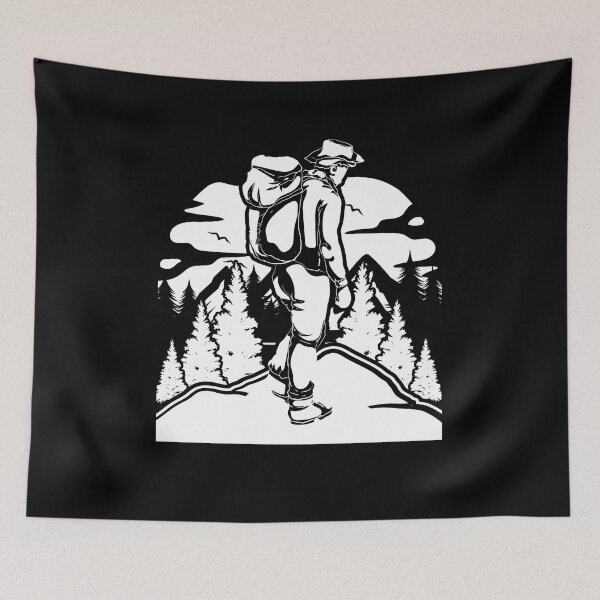 Item preview, Hiking Lover Nature Hike Outdoor Hiker Hiking designed and sold by bestshirtdesign.