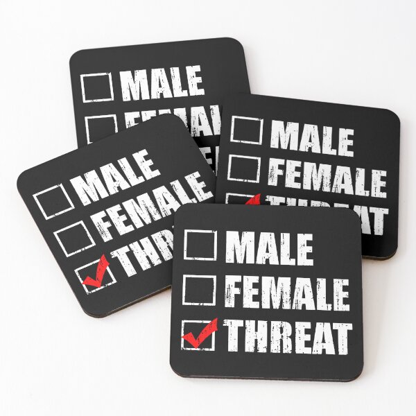 Item preview, Threat not male not female designed and sold by smallcatvn.