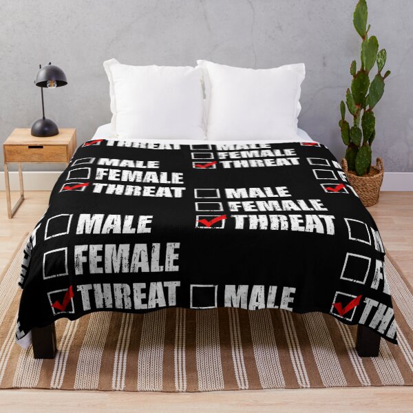 Item preview, Threat not male not female designed and sold by smallcatvn.