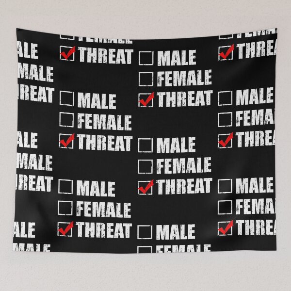 Item preview, Threat not male not female designed and sold by smallcatvn.