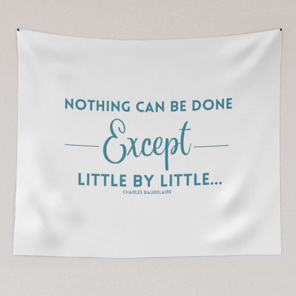 Item preview, Nothing can be done except little by little designed and sold by Twin2too.