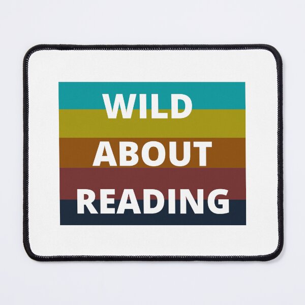 Item preview, Retro Wild About Reading Art Designs designed and sold by Manilyn0907.
