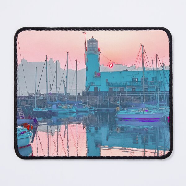 Item preview, Scarborough Lighthouse Sunset designed and sold by Alisonchambers2.