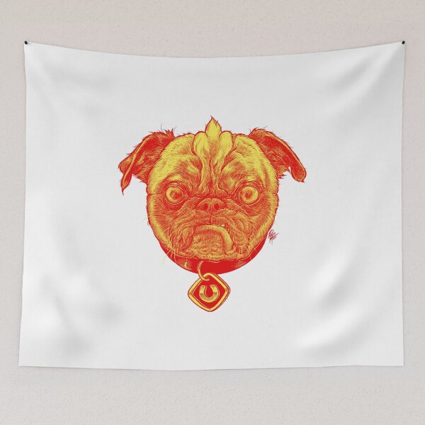 Aperçu de l'œuvre PUG VOUS! créée et vendue par brainboxz.