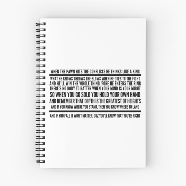 Item preview, When The Pawn Poem (Black) designed and sold by UnicornPeeps.