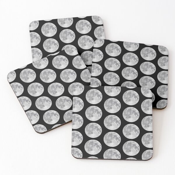 Item preview, grey moon pattern pack designed and sold by stickers-packs.