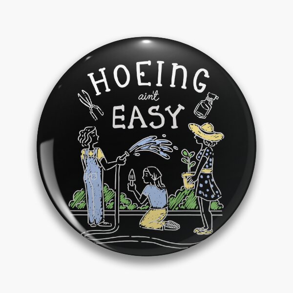 Artikelvorschau, Hacken ist nicht einfach Lustiges Gärtner-Pflanzen-Garten-Blumen-Hobby entworfen und verkauft von fostebris.