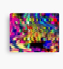 Polluted Pond Canvas Print