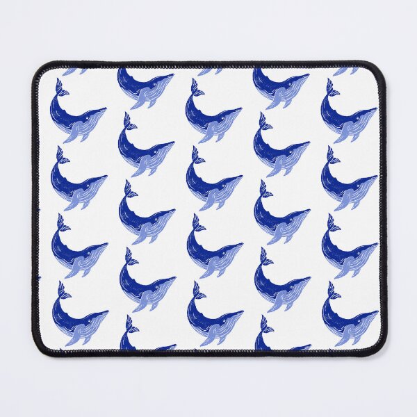 Item preview, blue whale pattern pack designed and sold by stickers-packs.