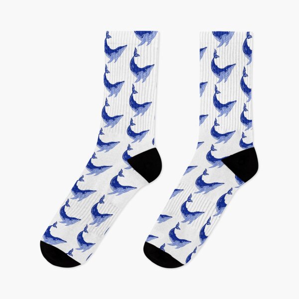 Item preview, blue whale pattern pack designed and sold by stickers-packs.