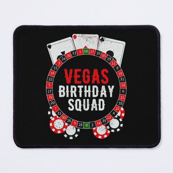 Item preview, Vegas Birthday Squad For Las Vegas Birthday Party Matching Group designed and sold by JokeGysen.