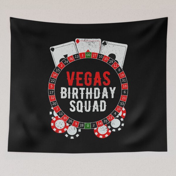 Item preview, Vegas Birthday Squad For Las Vegas Birthday Party Matching Group designed and sold by JokeGysen.