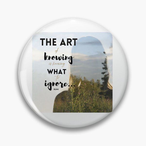 Item preview, The art of knowing is knowing what to ignore designed and sold by Twin2too.