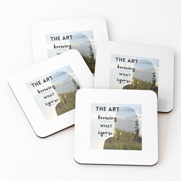 Item preview, The art of knowing is knowing what to ignore designed and sold by Twin2too.