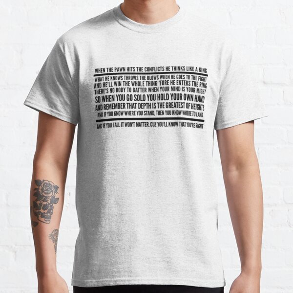 When The Pawn Poem (Black) Classic T-Shirt