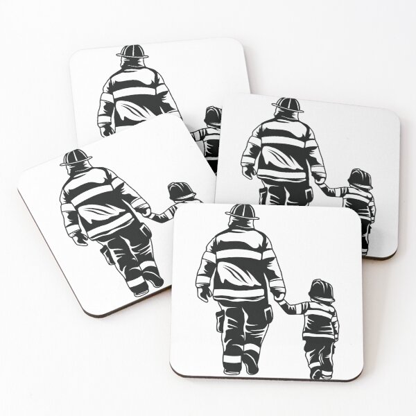 Item preview, Firefighter dad and son designed and sold by Isidroward.