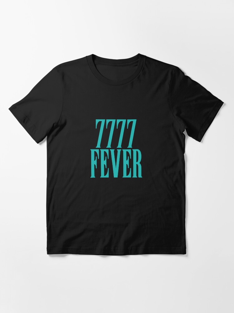 Aperçu 3 sur 7. T-shirt essentiel avec l'œuvre 7777 Fever créée et vendue par M1D33L.