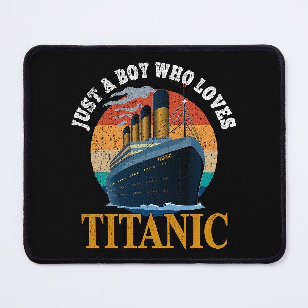Item preview, Just A Boy Who Loves Titanic Boat Titanic Boys Toddler designed and sold by levintere.