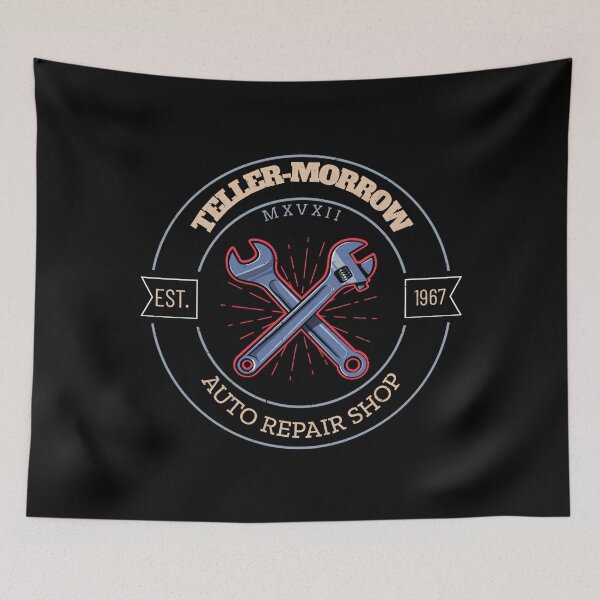Item preview, Teller Morrow Automotive Repair - TM Sticker designed and sold by daubsvnemami.