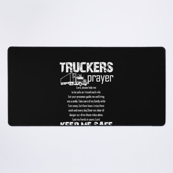 MILES FOR MEDITATION Trucker Gift For Truck Driver' Sticker