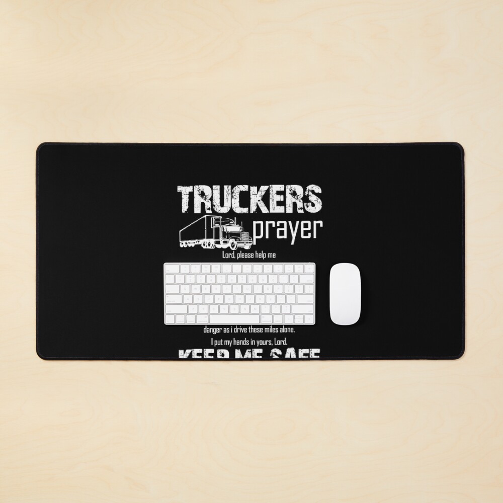 MILES FOR MEDITATION Trucker Gift For Truck Driver' Sticker