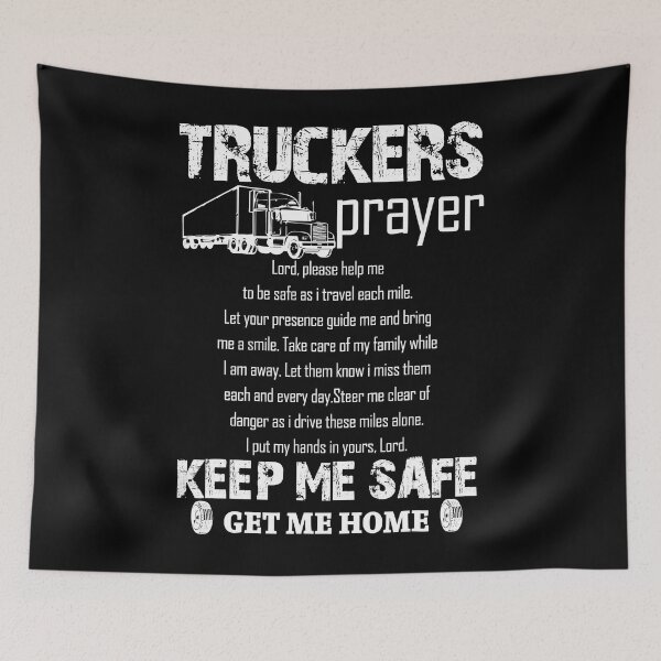 Item preview, Truck Driver Prayer Trucker Driving Gift designed and sold by osborange.