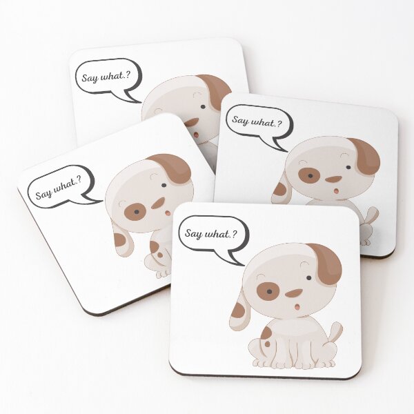 Item preview, Adorable puppy being confuse - cute dog designed and sold by Fanatic Nerd.