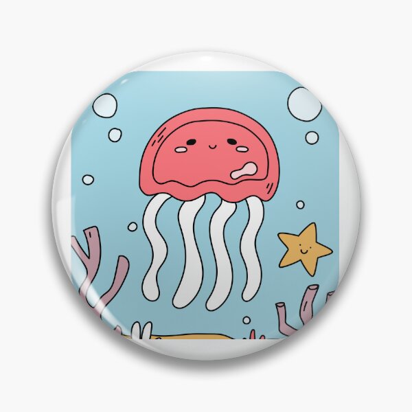 Item preview, cute sea life creatures pattern pack designed and sold by stickers-packs.