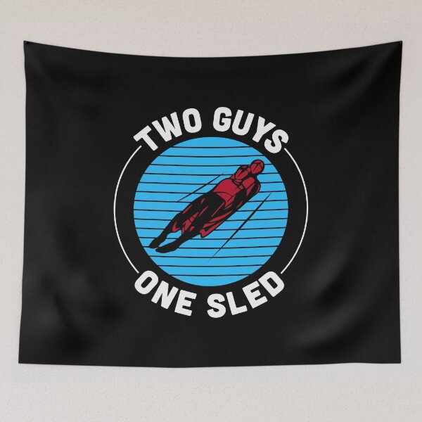 Item preview, Luge Sledding Sledge Race Extreme Winter Sports designed and sold by TastefulTees.