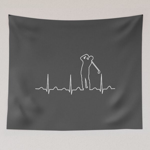 Item preview, Golfer's Heartbeat designed and sold by DiegoJorta.
