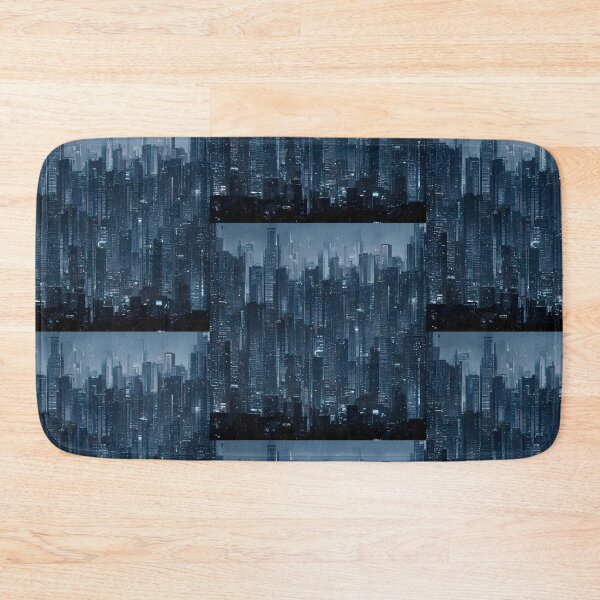 Item preview, Blue Skyscrapers designed and sold by jrsigurl.