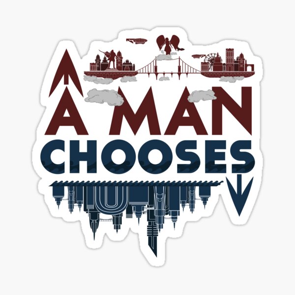Item preview, A Man Chooses designed and sold by MitchLudwig.
